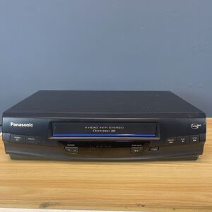 Panasonic Blue Line 4 Head HI-FI PV-V4520 VCR (No Remote) -TESTED- WORKS